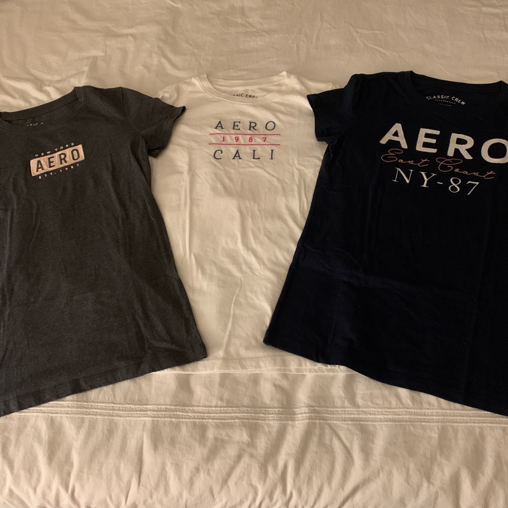 Bundle of 3 NWOT AERO Tee Shirts